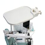 GBH-MED Dental Pole Mount Shelf Tray Table ABS Adjustable-0