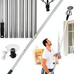 Gonoce Light Bulb Changer Adjustable Stainless Steel Safe-0