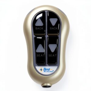 Med Lift Recliner Control Two Motor Black Gold Contemporary-0