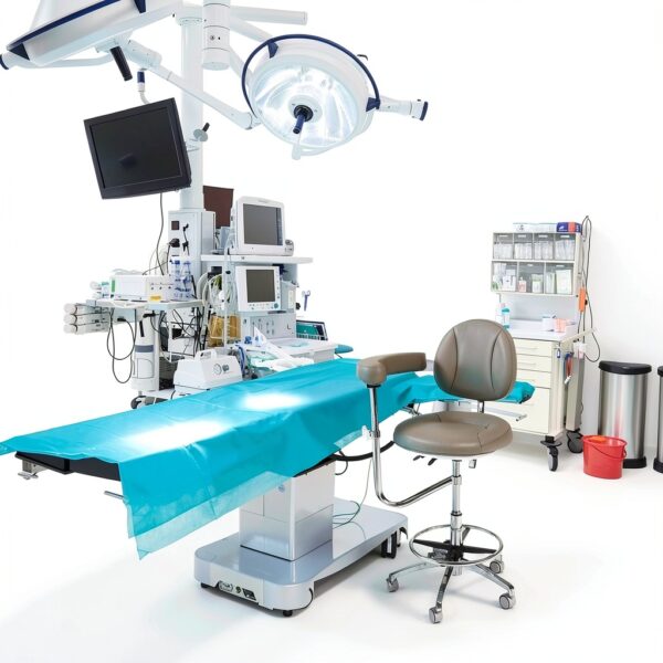 Viviange Dental Stool Ergonomic Adjustable Grey Medical-5