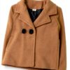 Boys Wool Blend Peacoat Double Breasted Winter Coat Toddler-1