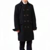 Boys Cotton Blend Trench Coat Long Sleeve Double Breasted-3