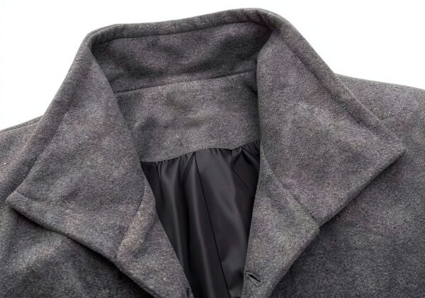 XUNRYAN Boys Casual Jacket Gray Black Medium Large XL-4