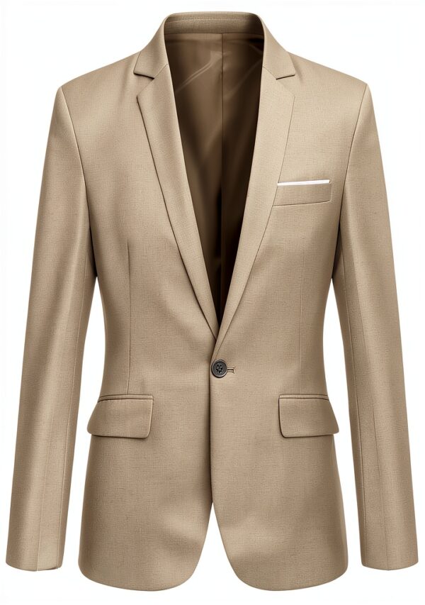 Boys Blazer Suit Jacket Polyester Slim Fit Formal Wear-0