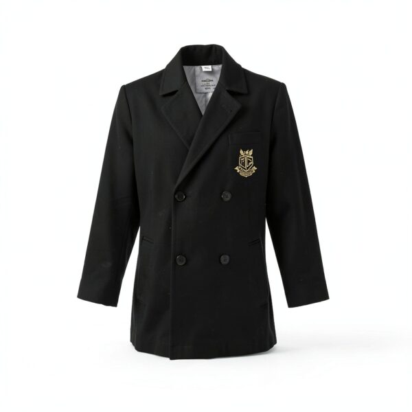 Boys Dress Coat Thinsulate Warmth Charcoal Black Sizes-1