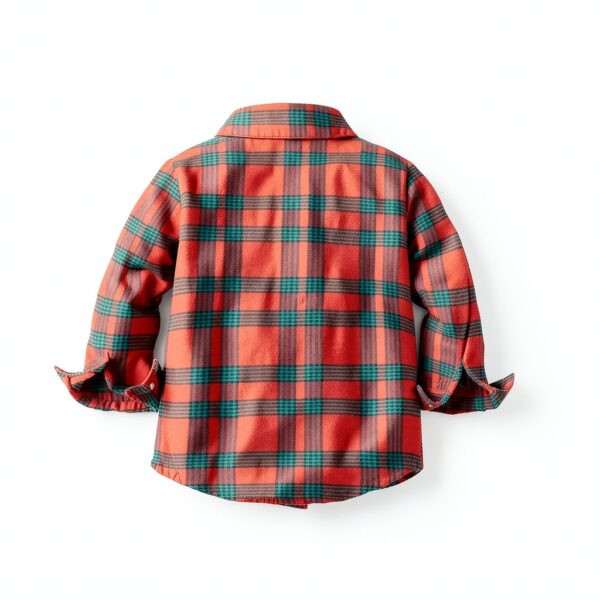 Generic Boys Red Collared Shirt Dri Fit Material Sizes-2