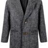WULFUL Boys Wool Coat Classic Fit Buttons Closure-0