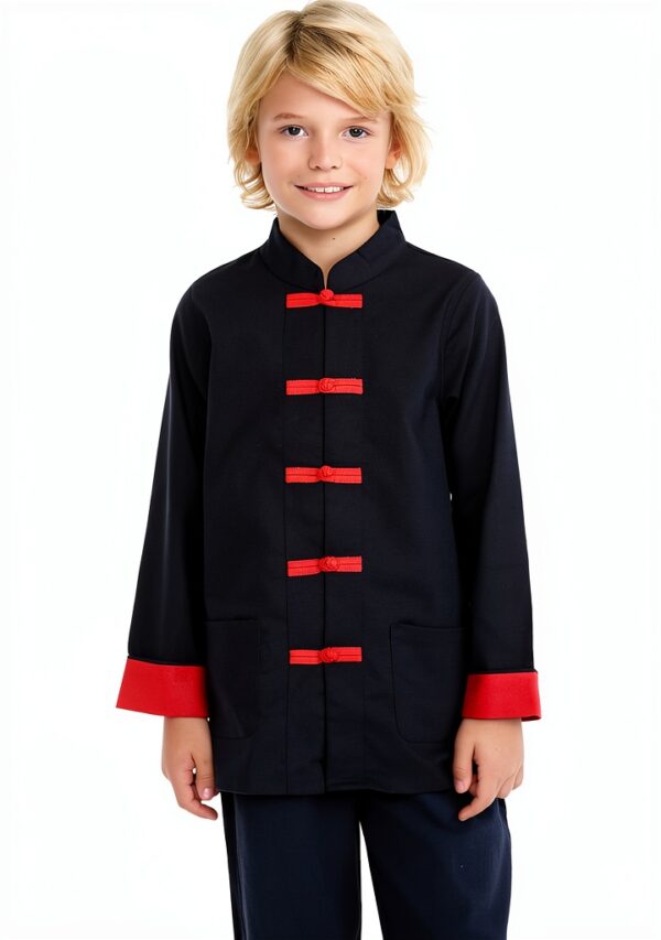 Mud Kingdom Kids Tang Coat Lightweight Outerwear Spring Fall-2