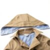 Boys Khaki Windbreaker Jacket Polyester Lightweight-2