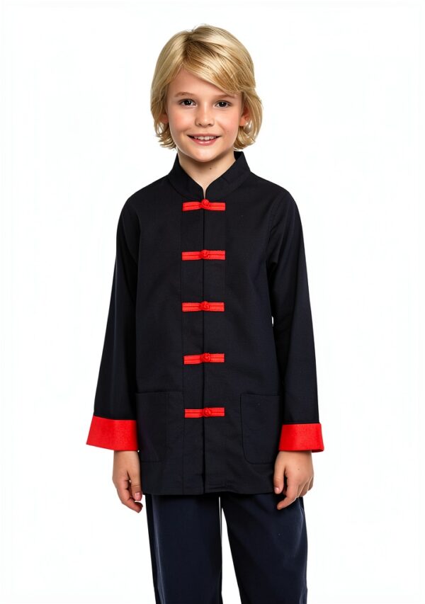 Mud Kingdom Kids Tang Coat Lightweight Outerwear Spring Fall-8