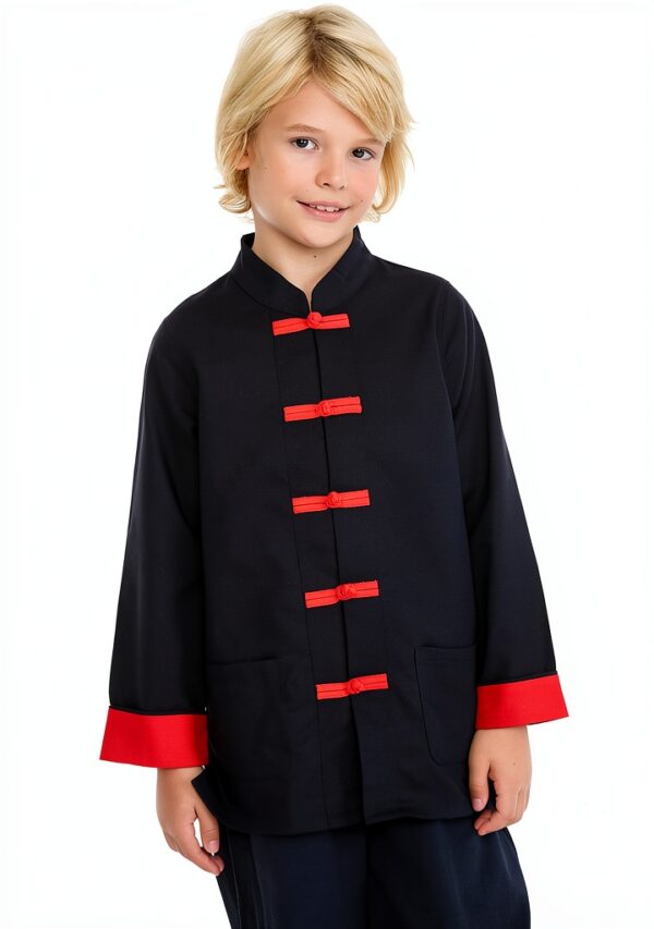 Mud Kingdom Kids Tang Coat Lightweight Outerwear Spring Fall-1