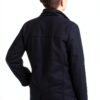 Boys Wool Coat Pure Navy Wool Blend Tailored Jacket-5