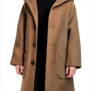 Zzalalana Kids Winter Coat Girls Puffer Jacket Gray Khaki-0