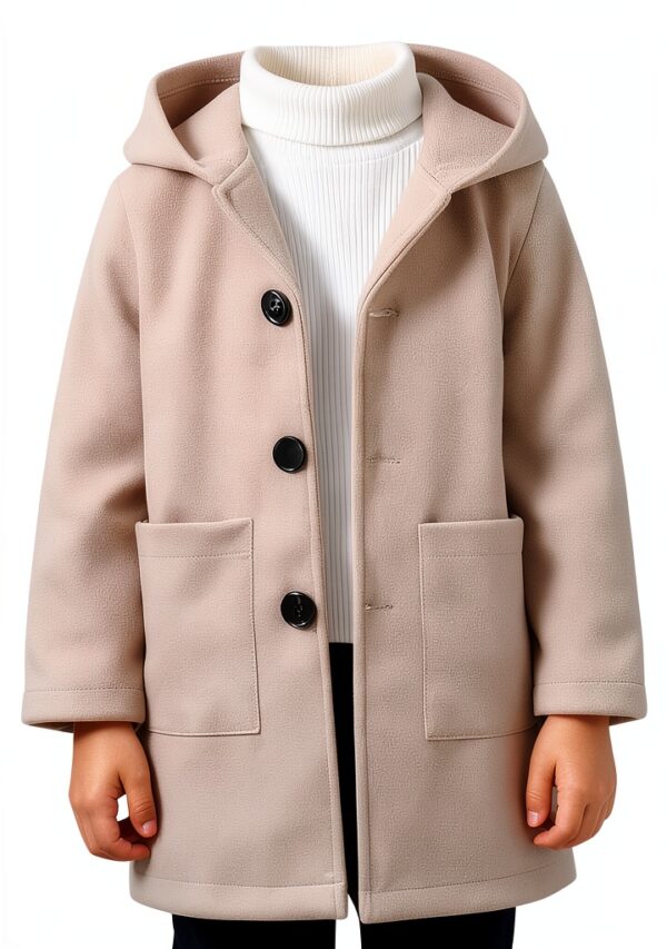 Zzalalana Girls Puffer Jacket Winter Coat Toddler Dark Blue-0