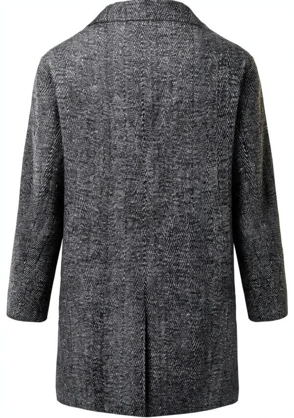 Boys Wool Coat Classic Fit Wool Polyester Elegant Design-1