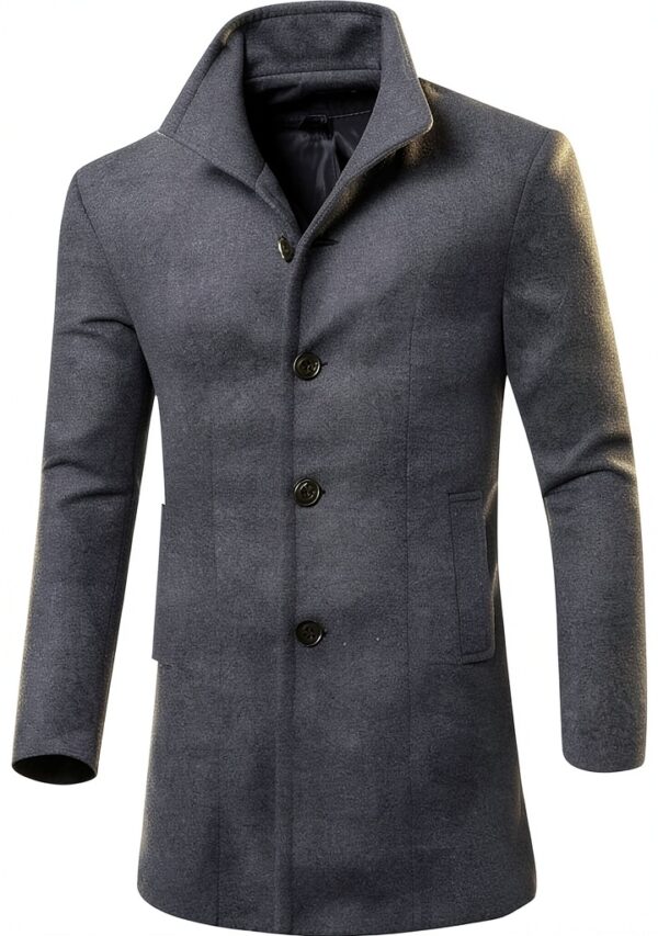 XUNRYAN Boys Casual Jacket Gray Black Medium Large XL-1